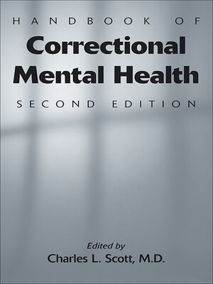 cover image of Handbook of Correctional Mental Health